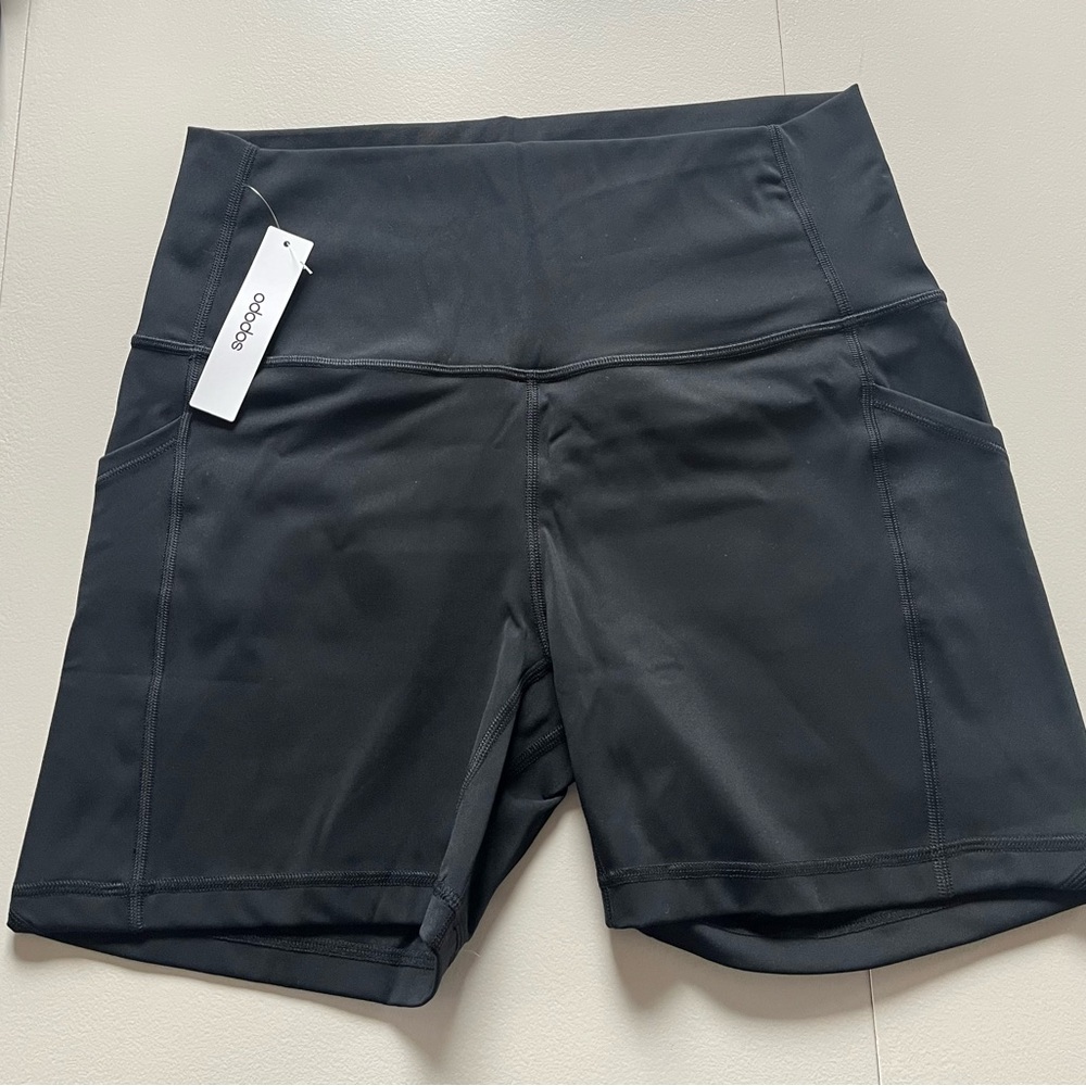 Adodos Women's Black Athletic biking/workout Shorts